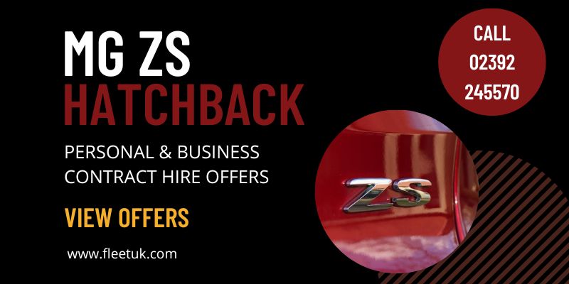 MG ZS Hatchback personal or business leasing